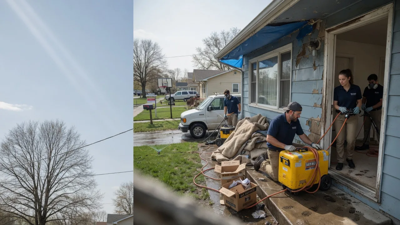 Basement Flood Cleanup in Scotland, TX near me